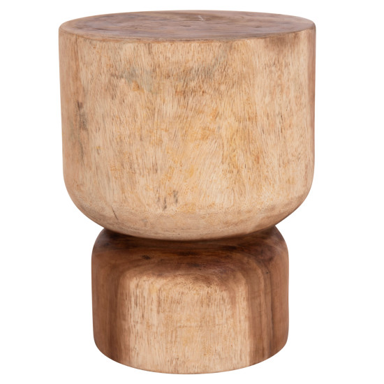 Σκαμπο κυλινδρικο febryd hm18233.11 μασιφ ξυλο suar φυσικο φ35x45υεκ. ** Σκαμπο κυλινδρικο febryd hm18233.11 μασιφ ξυλο suar φυσικο φ35x45υεκ. **