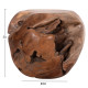 Βοηθητικο τραπεζι loggy hm18295 ξυλο teak--φυσικο 50x50x50υεκ. **