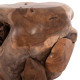 Βοηθητικο τραπεζι loggy hm18295 ξυλο teak--φυσικο 50x50x50υεκ. **