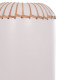 Επιτραπεζιο διακοσμητικο βαζο lennox hm4675.02s tερακοτα σε λευκο--φ18x33υεκ. **