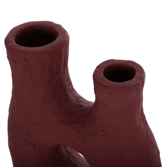 Επιτραπεζιο διακοσμητικο βαζο namentis hm4665.03l βυσσινι τερακοτα--27x13.5x37υεκ ** Επιτραπεζιο διακοσμητικο βαζο namentis hm4665.03l βυσσινι τερακοτα--27x13.5x37υεκ **