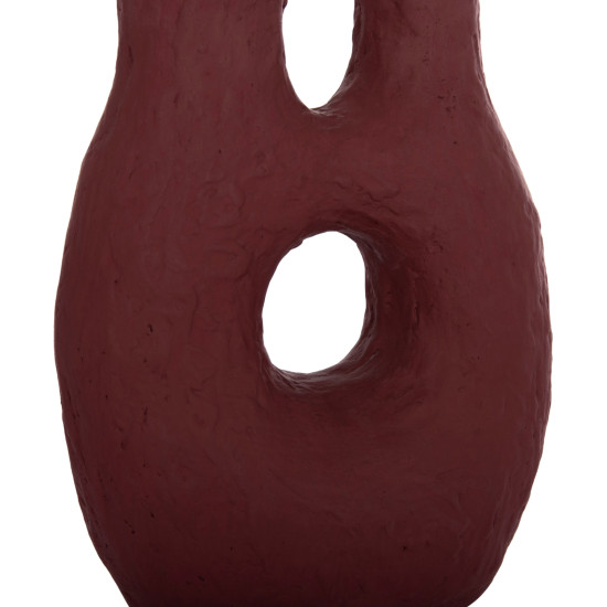 Επιτραπεζιο διακοσμητικο βαζο namentis hm4665.03l βυσσινι τερακοτα--27x13.5x37υεκ ** Επιτραπεζιο διακοσμητικο βαζο namentis hm4665.03l βυσσινι τερακοτα--27x13.5x37υεκ **