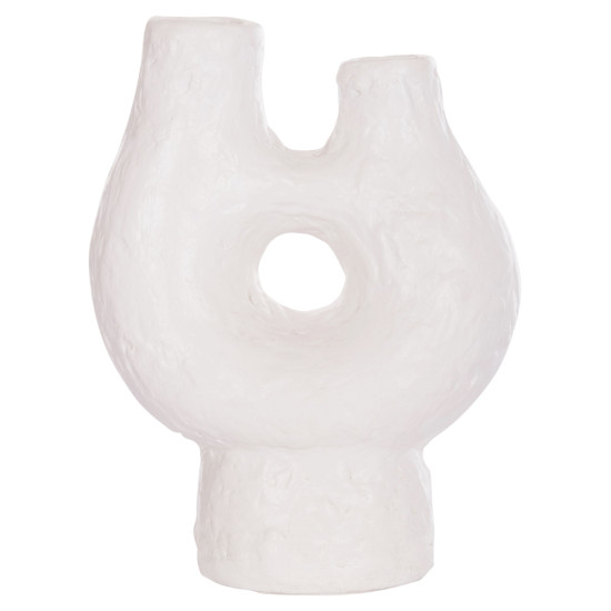 Επιτραπεζιο διακοσμητικο βαζο namentis hm4665.02s λευκη τερακοτα--26x15x32.5υεκ ** Επιτραπεζιο διακοσμητικο βαζο namentis hm4665.02s λευκη τερακοτα--26x15x32.5υεκ **