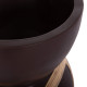 Διακοσμητικο βαζο δαπεδου maynard hm4672.07l fiber cement σοκολατι-rattan φ32x62.5υεκ **