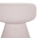 Σκαμπο στρογγυλο interon hm18171.02 fiber cement σε λευκο--φ34x39υεκ. **