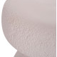 Σκαμπο στρογγυλο interon hm18171.02 fiber cement σε λευκο--φ34x39υεκ. **