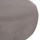 Σκαμπο στρογγυλο interon hm18171.03 fiber cement σε γκρι--φ34x39υεκ. **