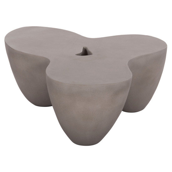 Τραπεζι σαλονιου sallen hm18161.03 fiber cement σε γκρι--108x94x38,5υεκ. **