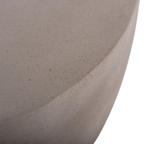 Τραπεζι σαλονιου sallen hm18161.03 fiber cement σε γκρι--108x94x38,5υεκ. **