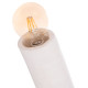 Διακοσμητικο φωτιστικο δαπεδου tusken hm4702.02 fiber cement-λευκο 50x43x145υεκ **
