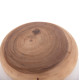 Τραπεζι βοηθητικο puffat hm18172.02 fiber cement λευκο- ξυλο teak top φ45x46υεκ. **