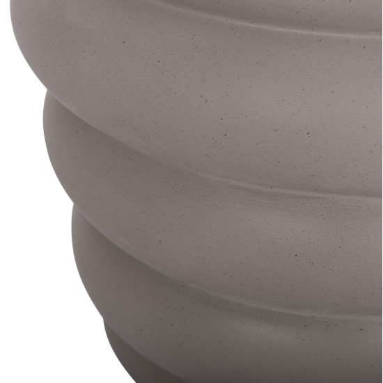 Σκαμπο puffat hm18172.03 fiber cement γκρι- ξυλο teak top φ45x46υεκ. ** Σκαμπο puffat hm18172.03 fiber cement γκρι- ξυλο teak top φ45x46υεκ. **