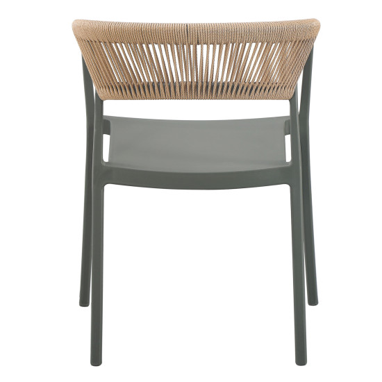 Πολυθρονα πολυπροπυλενιου bogi hm6240.05 olive green--p.p. μπεζ σχοινι 56,5x53x80υεκ ** Πολυθρονα πολυπροπυλενιου bogi hm6240.05 olive green--p.p. μπεζ σχοινι 56,5x53x80υεκ **