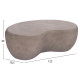 Τραπεζι σαλονιου gerson hm18151.03l fiber cement σε γκρι--122x78,5x40υεκ. **