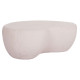 Τραπεζι σαλονιου gerson hm18151.02l fiber cement σε λευκο--122x78,5x40υεκ. **
