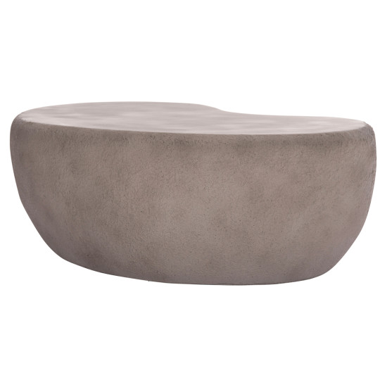 Τραπεζι σαλονιου gerson hm18151.03s fiber cement σε γκρι--104x72x40υεκ. **