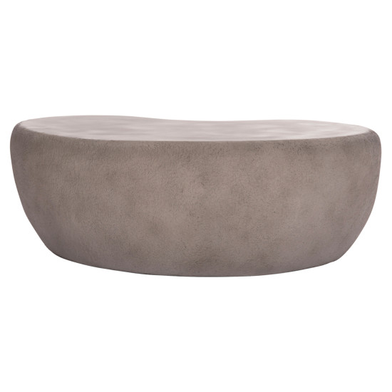 Τραπεζι σαλονιου gerson hm18151.03s fiber cement σε γκρι--104x72x40υεκ. **