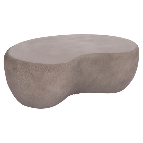 Τραπεζι σαλονιου gerson hm18151.03s fiber cement σε γκρι--104x72x40υεκ. **