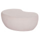 Τραπεζι σαλονιου gerson hm18151.02s fiber cement σε λευκο--104x72x40υεκ. **