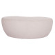 Τραπεζι σαλονιου gerson hm18151.02s fiber cement σε λευκο--104x72x40υεκ. **