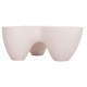 Τραπεζι σαλονιου sallen hm18161.02 fiber cement σε λευκο--108x94x38,5υεκ. **