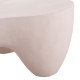 Τραπεζι σαλονιου sallen hm18161.02 fiber cement σε λευκο--108x94x38,5υεκ. **