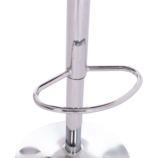 ΣΚΑΜΠΟ ΜΠΑΡ ROSE HM204.42 ΜΕ ΑΜΟΡΤΙΣΕΡ ΧΡΩΜΙΟΥ & ΣΑΠΙΟ ΜΗΛΟ ΒΕΛΟΥΔΟ 48x45x105Υεκ. - 2τεμ **