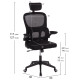 Καρεκλα γραφειου baston hm18236.01 μαυρο mesh & pp σκελετοσ 64x60x117-127υεκ. **