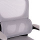 Καρεκλα γραφειου baston hm18236.02 γκρι mesh & μαυρο pp σκελετοσ 64x60x127υεκ. **
