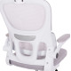 Καρεκλα γραφειου baston hm18236.03 γκρι mesh & λευκοσ pp σκελετοσ 64x60x127υεκ. **
