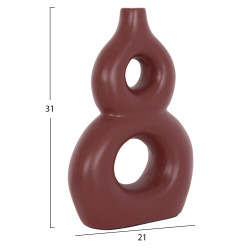 Επιτραπεζιο διακοσμητικο βαζο fiorin hm4666.03s τερακοτα σε βυσσινι--21x7.5x31υεκ. ** Επιτραπεζιο διακοσμητικο βαζο fiorin hm4666.03s τερακοτα σε βυσσινι--21x7.5x31υεκ. **