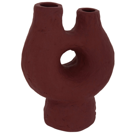 Επιτραπεζιο διακοσμητικο βαζο namentis hm4665.03s βυσσινι τερακοτα--26x15x32.5υεκ ** Επιτραπεζιο διακοσμητικο βαζο namentis hm4665.03s βυσσινι τερακοτα--26x15x32.5υεκ **