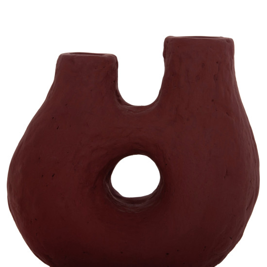 Επιτραπεζιο διακοσμητικο βαζο namentis hm4665.03s βυσσινι τερακοτα--26x15x32.5υεκ ** Επιτραπεζιο διακοσμητικο βαζο namentis hm4665.03s βυσσινι τερακοτα--26x15x32.5υεκ **