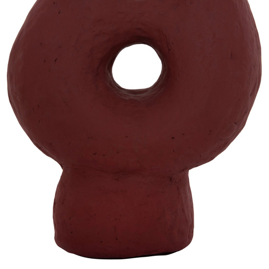 Επιτραπεζιο διακοσμητικο βαζο namentis hm4665.03s βυσσινι τερακοτα--26x15x32.5υεκ ** Επιτραπεζιο διακοσμητικο βαζο namentis hm4665.03s βυσσινι τερακοτα--26x15x32.5υεκ **