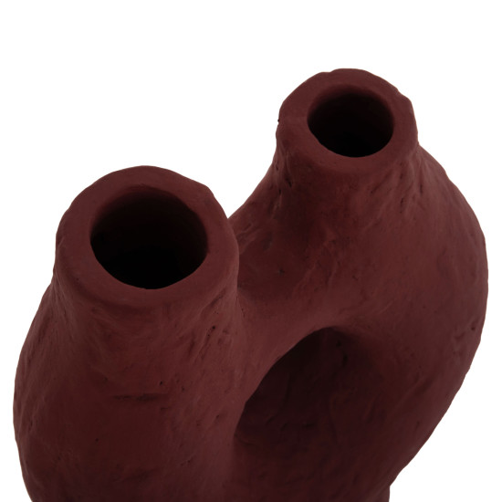 Επιτραπεζιο διακοσμητικο βαζο namentis hm4665.03s βυσσινι τερακοτα--26x15x32.5υεκ ** Επιτραπεζιο διακοσμητικο βαζο namentis hm4665.03s βυσσινι τερακοτα--26x15x32.5υεκ **