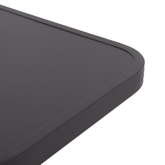 Βοηθητικο τραπεζι ξαπλωστρασ rickon hm6324.01 αλουμινιο σε γκρι 45x48x49,5υεκ **