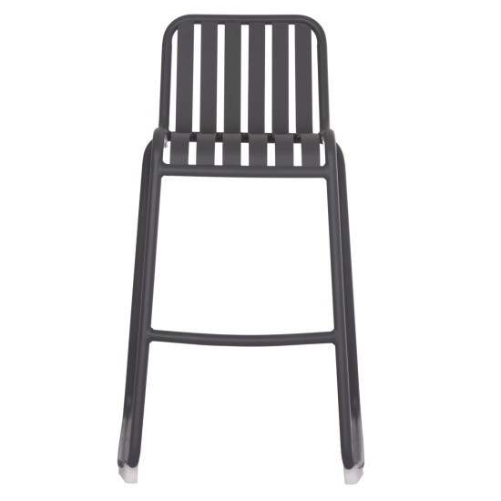 Σκαμπο μπαρ αλουμινιου rachel hm6341.01 γκρι 47x56,5x98,5υεκ. **
