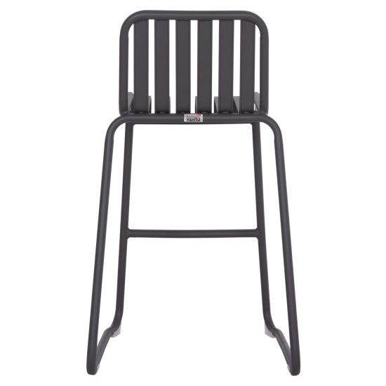 Σκαμπο μπαρ αλουμινιου rachel hm6341.01 γκρι 47x56,5x98,5υεκ. **