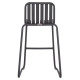 Σκαμπο μπαρ αλουμινιου rachel hm6341.01 γκρι 47x56,5x98,5υεκ. **