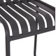 Σκαμπο μπαρ αλουμινιου rachel hm6341.01 γκρι 47x56,5x98,5υεκ. **
