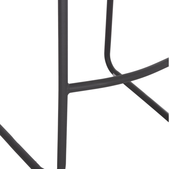 Σκαμπο μπαρ αλουμινιου rachel hm6341.01 γκρι 47x56,5x98,5υεκ. **