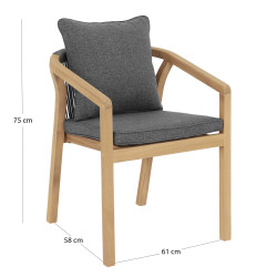 ΠΟΛΥΘΡΟΝΑ CONTREL HM6244.02 ΞΥΛΟ ΑΚΑΚΙΑΣ ΦΥΣΙΚΟ-ΣΧΟΙΝΙ & ΜΑΞΙΛΑΡΙΑ ΓΚΡΙ 58x60x74Υεκ. - 2τεμ ** ΠΟΛΥΘΡΟΝΑ CONTREL HM6244.02 ΞΥΛΟ ΑΚΑΚΙΑΣ ΦΥΣΙΚΟ-ΣΧΟΙΝΙ & ΜΑΞΙΛΑΡΙΑ ΓΚΡΙ 58x60x74Υεκ. - 2τεμ **