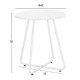 Σετ lounge 3tmx εξ.χωρου pony hm21193.02 μεταλλο και συνθ.rattan σε λευκο-μαυρο **