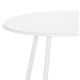 Σετ lounge 3tmx εξ.χωρου pony hm21193.02 μεταλλο και συνθ.rattan σε λευκο-μαυρο **