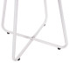 Σετ lounge 3tmx εξ.χωρου pony hm21193.02 μεταλλο και συνθ.rattan σε λευκο-μαυρο **