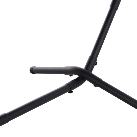 Αιωρα crave hm6304.02 ανθρακι μεταλλικοσ σκελετοσ--μπεζ υφασμα 265x93x105υεκ **