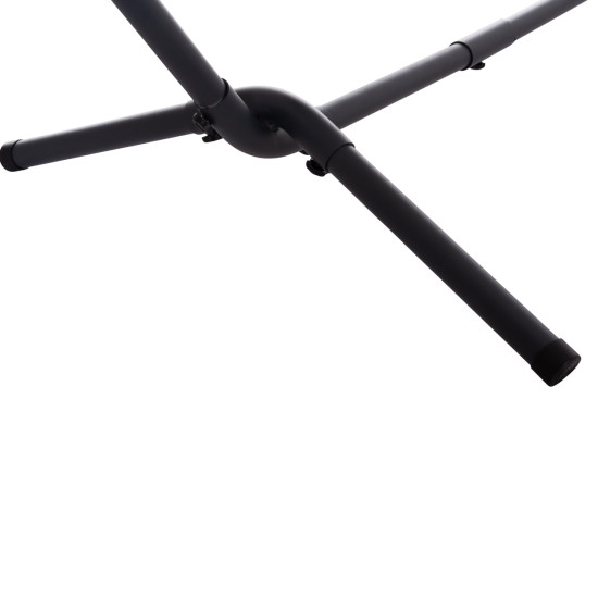 Αιωρα crave hm6304.02 ανθρακι μεταλλικοσ σκελετοσ--μπεζ υφασμα 265x93x105υεκ **