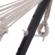 Αιωρα crave hm6304.03 ανθρακι μεταλ. σκελετοσ--μπλε σκουρο πανι με λευκη ριγα 265x93x105υεκ **
