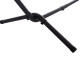 Αιωρα crave hm6304.03 ανθρακι μεταλ. σκελετοσ--μπλε σκουρο πανι με λευκη ριγα 265x93x105υεκ **