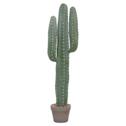 Διακοσμητικο συνθετικο φυτο hm4742 κακτοσ με γλαστρα 17,5x26x103υεκ. **